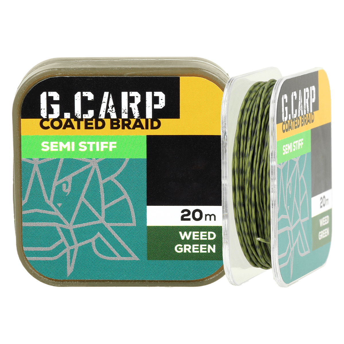 Pavadu materiāls Golden Catch G.Carp Coated Braid Semi Stiff