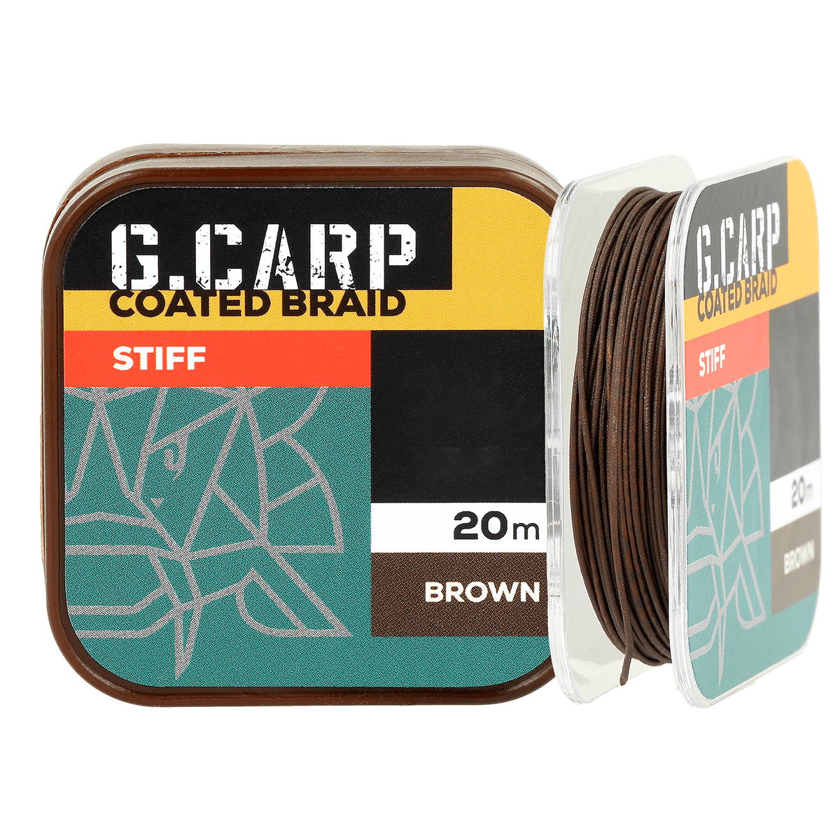 Pavadu materiāls Golden Catch G.Carp Coated Braid Stiff