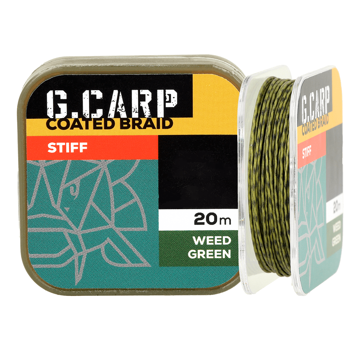 Leader material Golden Catch G.Carp Coated Braid Stiff