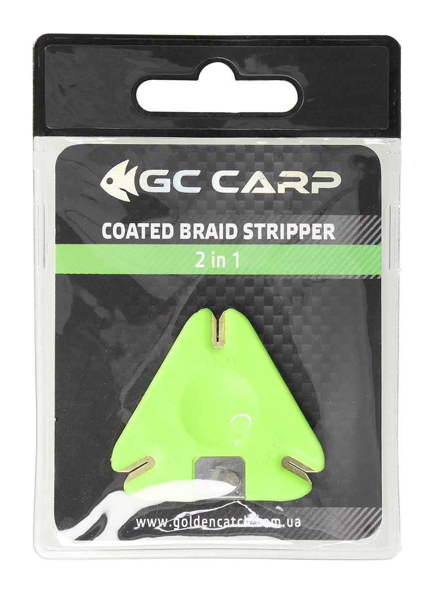 Ierīce pinuma noņemšanai Golden Catch Coated Braid Stripper 2 in 1