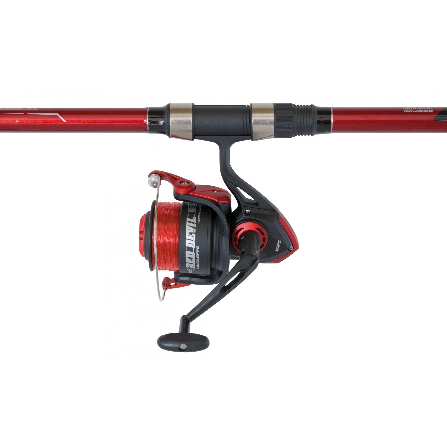 Flatfish fishing set Lineaeffe Extreme Red Devil 4.20m + S80