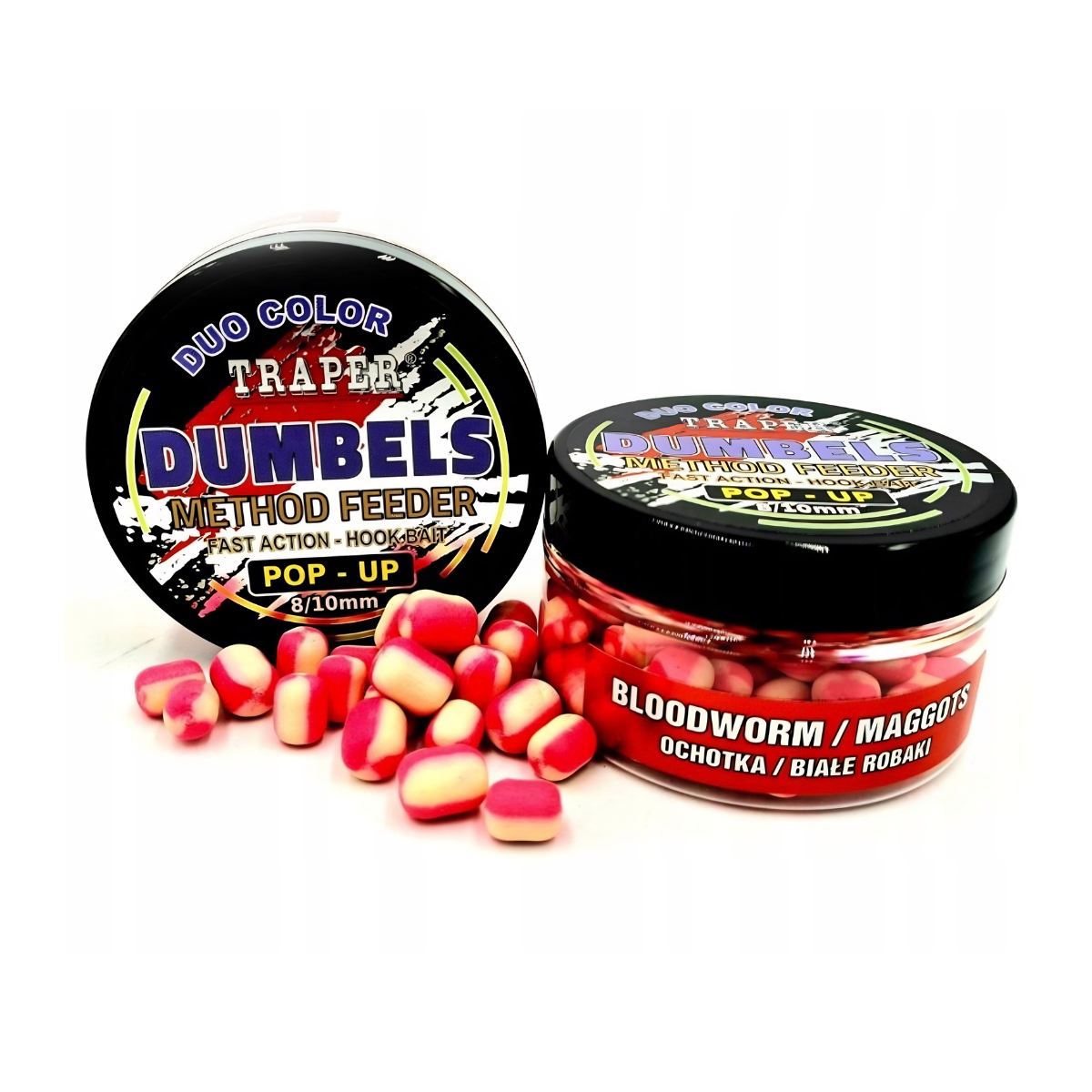 Traper Dumbels Duo Color Pop-up MF Hookbait