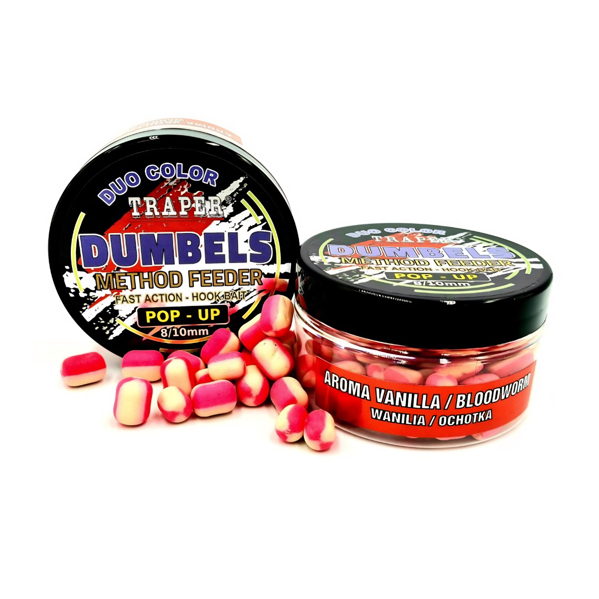 Traper Dumbels Duo Color Pop-up MF Hookbait