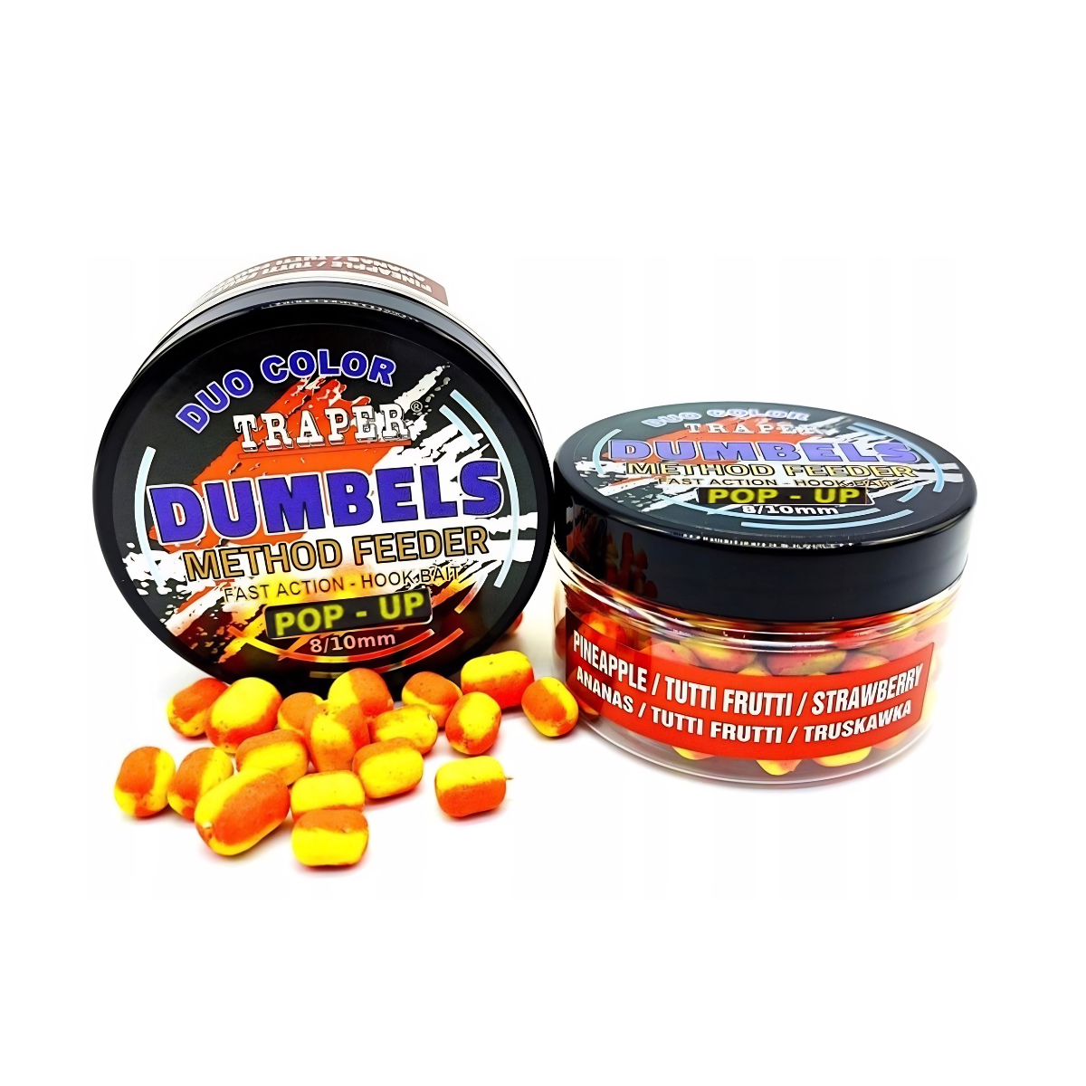 Traper Dumbels Duo Color Pop-up MF Hookbait