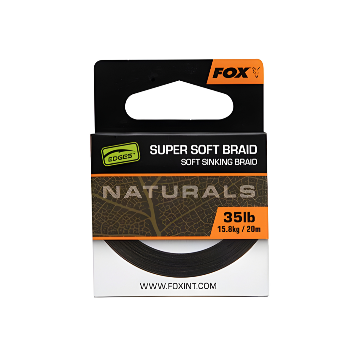 Pavadu materiāls Fox Edges Naturals Super Soft tumši zaļš