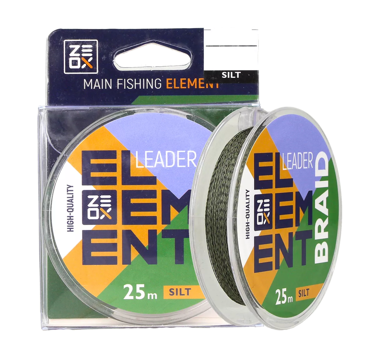 Leader material Zeox Element Braid Silt