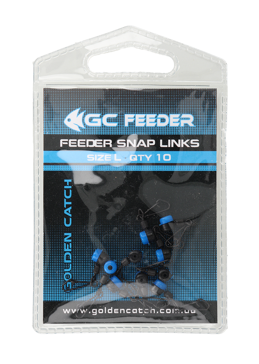 Вертлюг с защелкой Golden Catch Feeder Snap Links