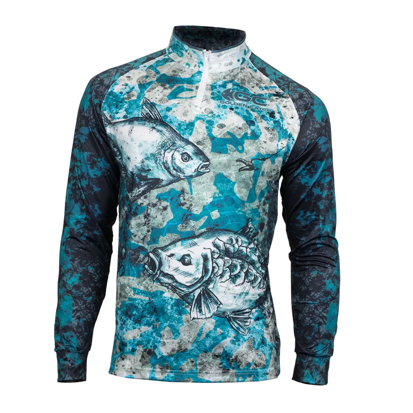 Shirt Golden Catch Fire Carp-Bream CM105