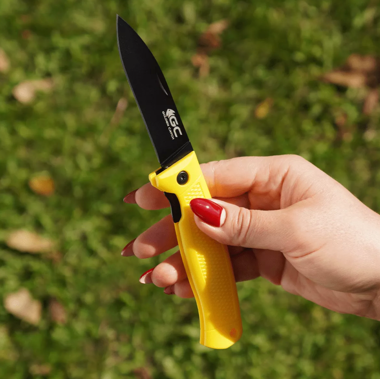 Salokāms nazis Golden Catch Folding Knife 8.5cm