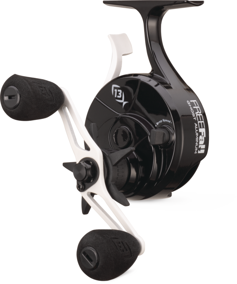 13 fishing 6061 reel Fishing Black Betty In-line Ice Dewey Catchem & How smooth competition drag system 13 Fishing FreeFall Ghost Aluminum