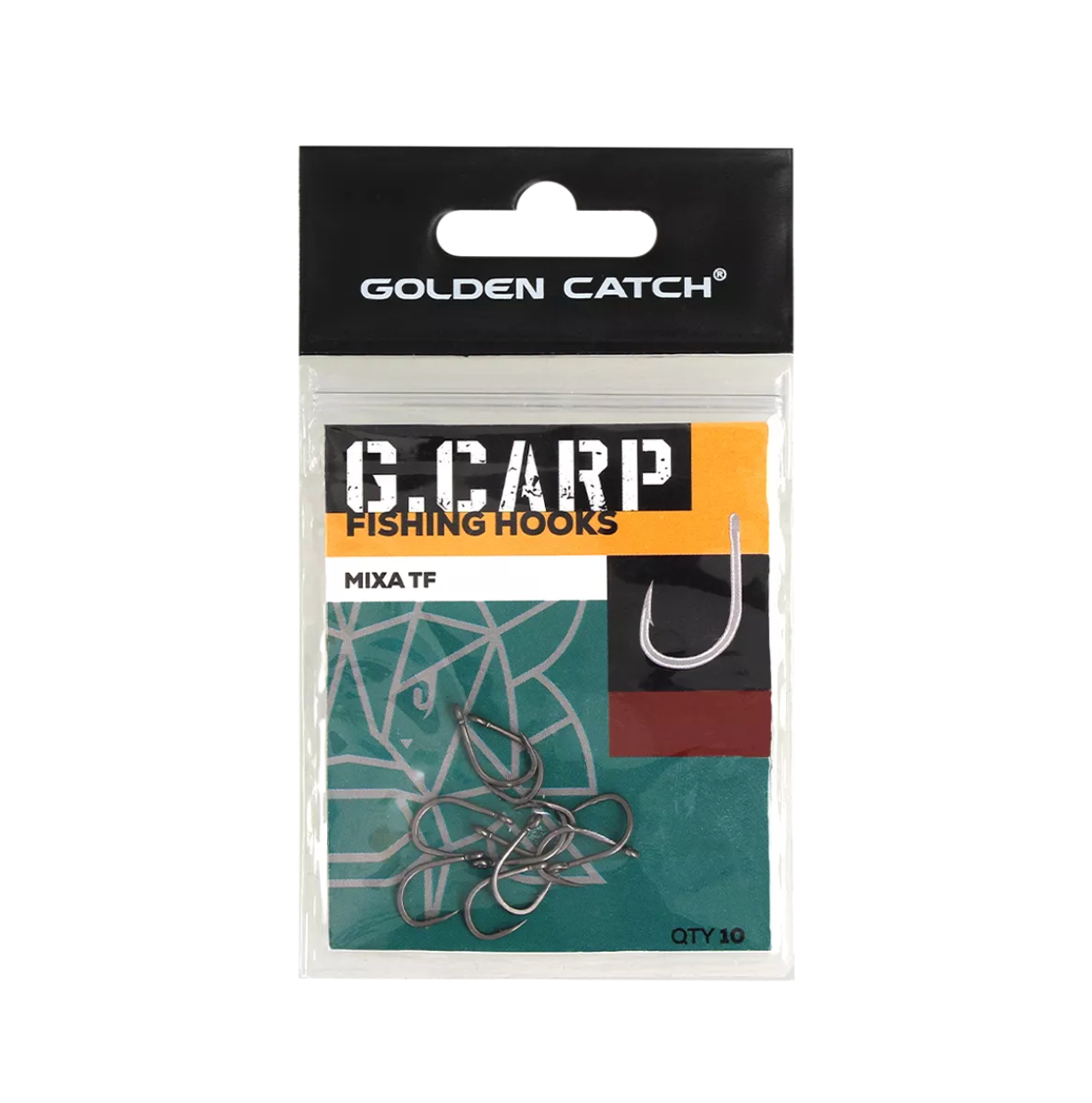 Крючки Golden Golden Catch G.Carp Mixa TF