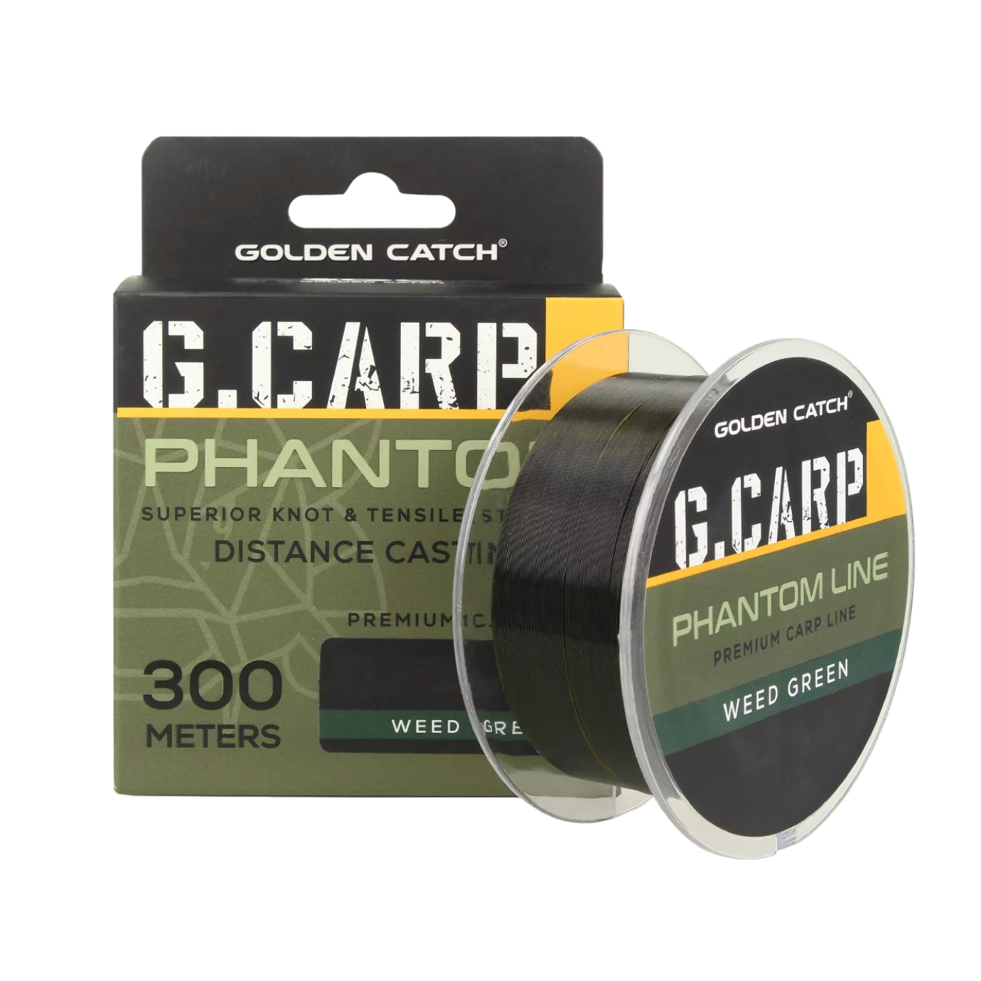 Aukla Golden Catch G.Carp Phantom 3D Weed Green