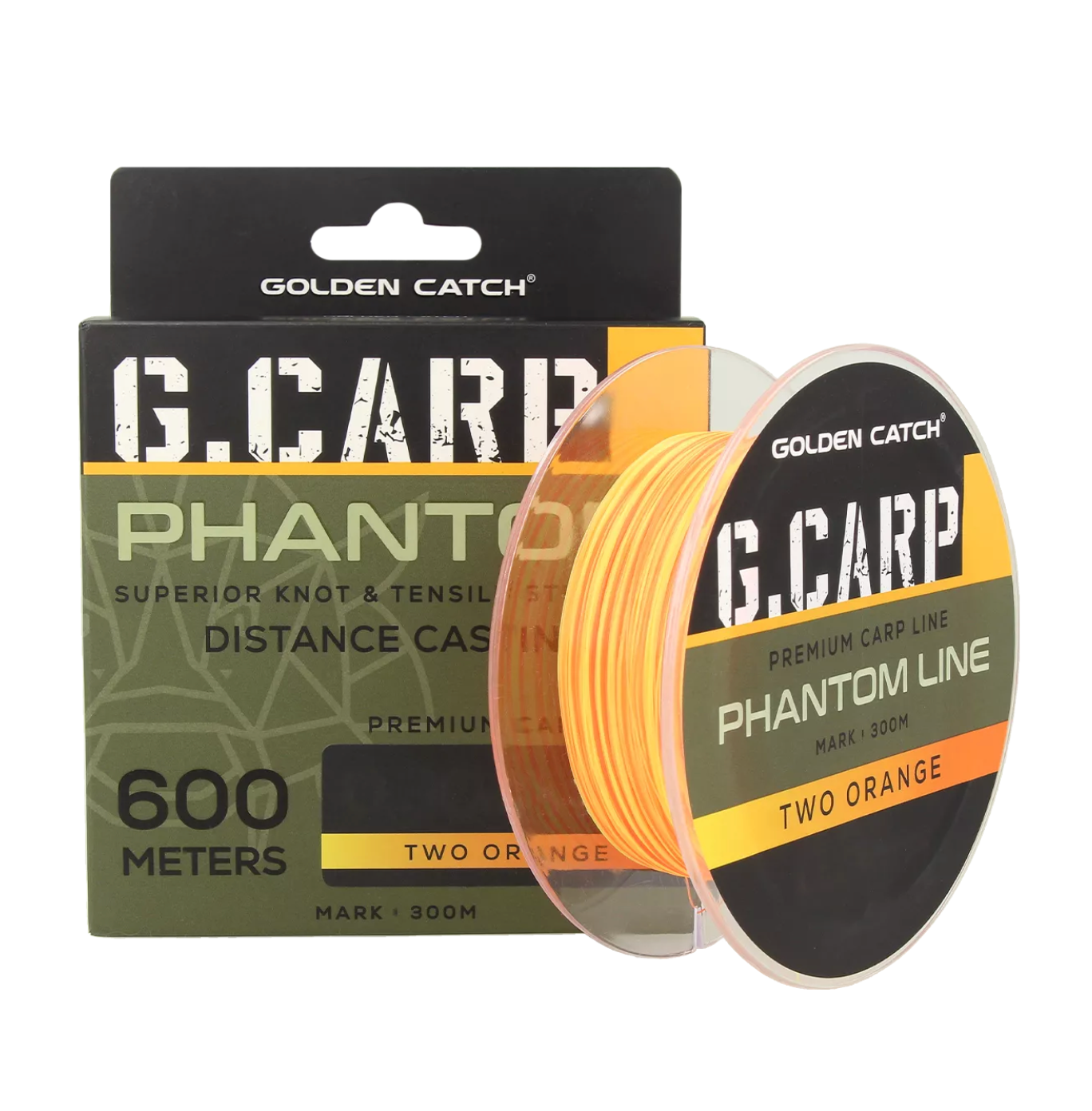 Aukla Golden Catch G.Carp Phantom 3D oranža