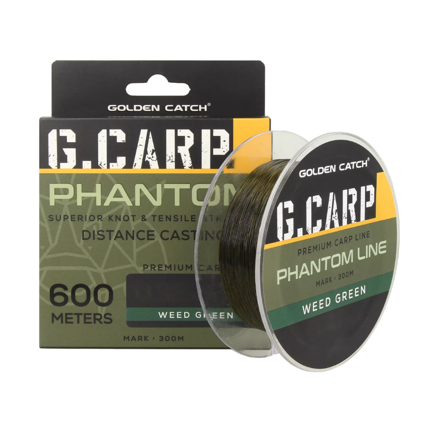 Aukla Golden Catch G.Carp Phantom 3D Weed Green