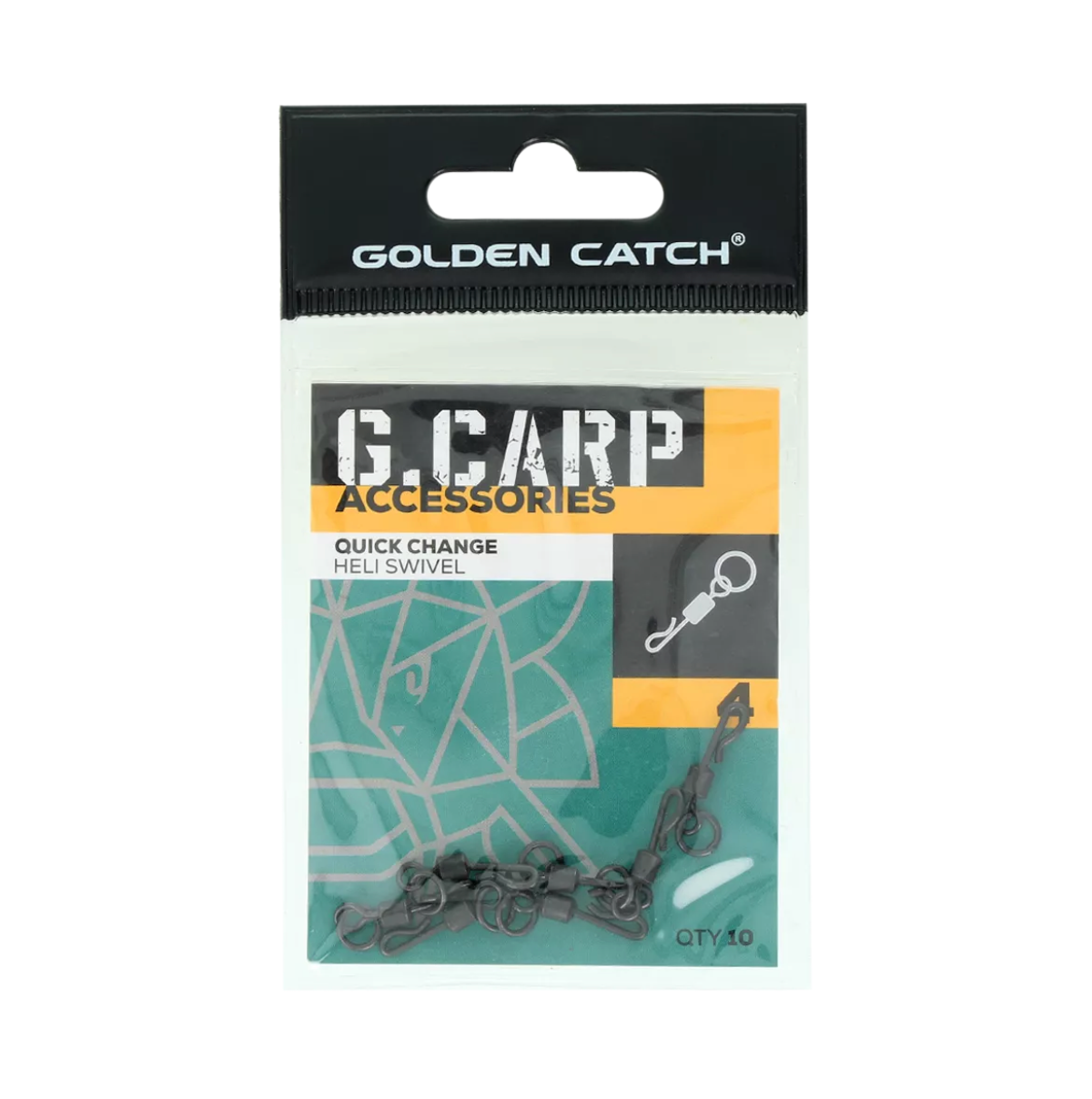 Griezulis Golden Catch G.Carp Quick Change Heli Swivel 