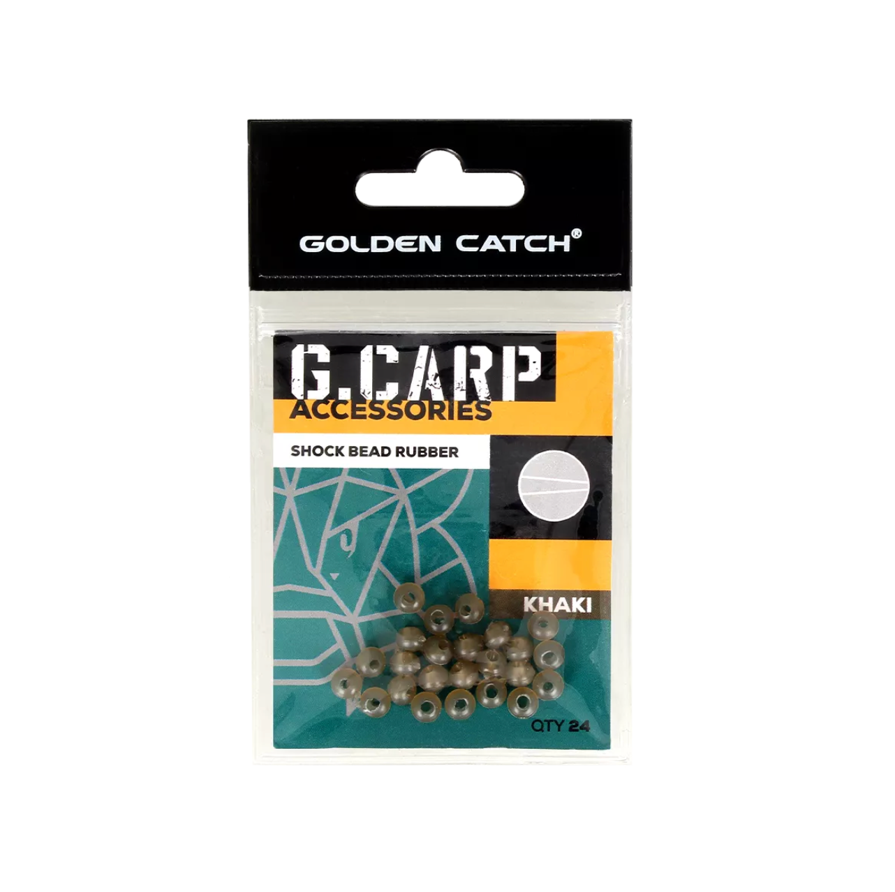 Beads Golden Catch G.Carp Shock Rubber