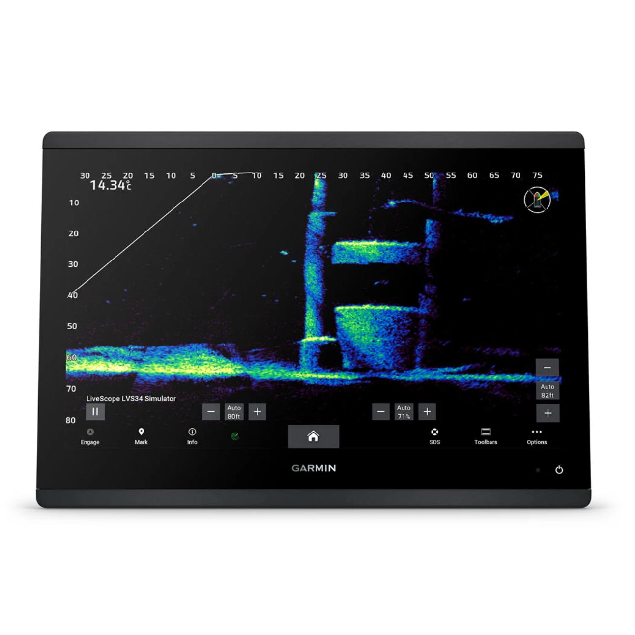 Garmin GPSMAP® 1623XSV Chartplotter