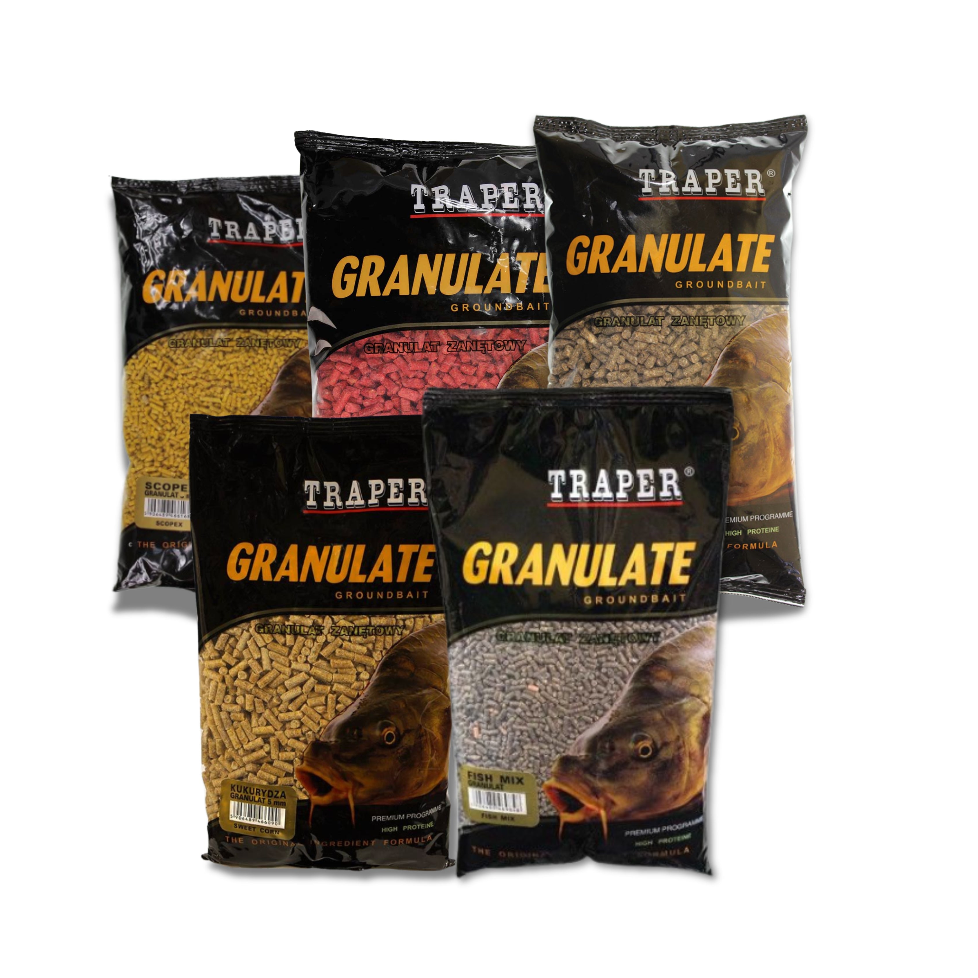 Groundbait granulates Traper