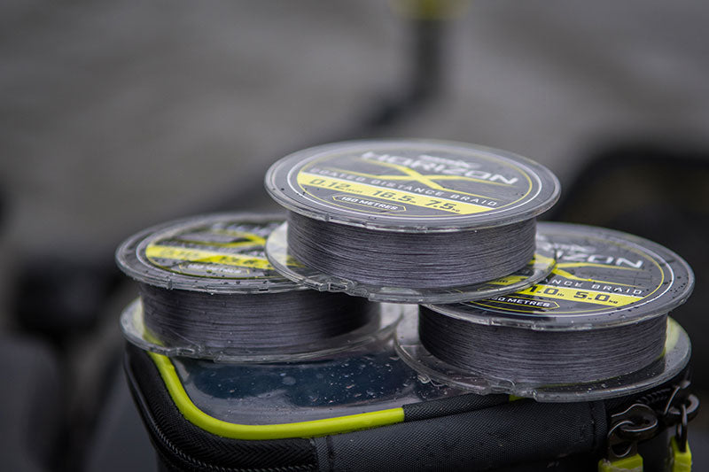 Matrix Horizon X Coated Braid Line 150m 0.10mm Balck