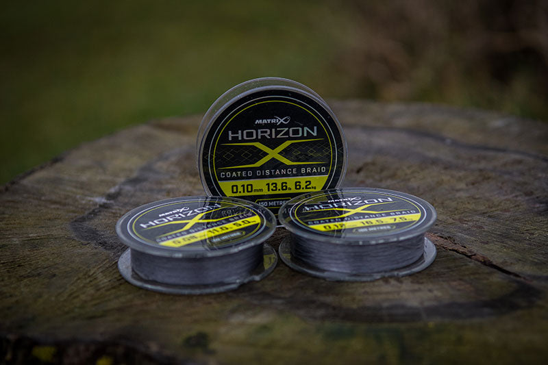 Matrix Horizon X Coated Braid Line 150m 0.10mm Balck