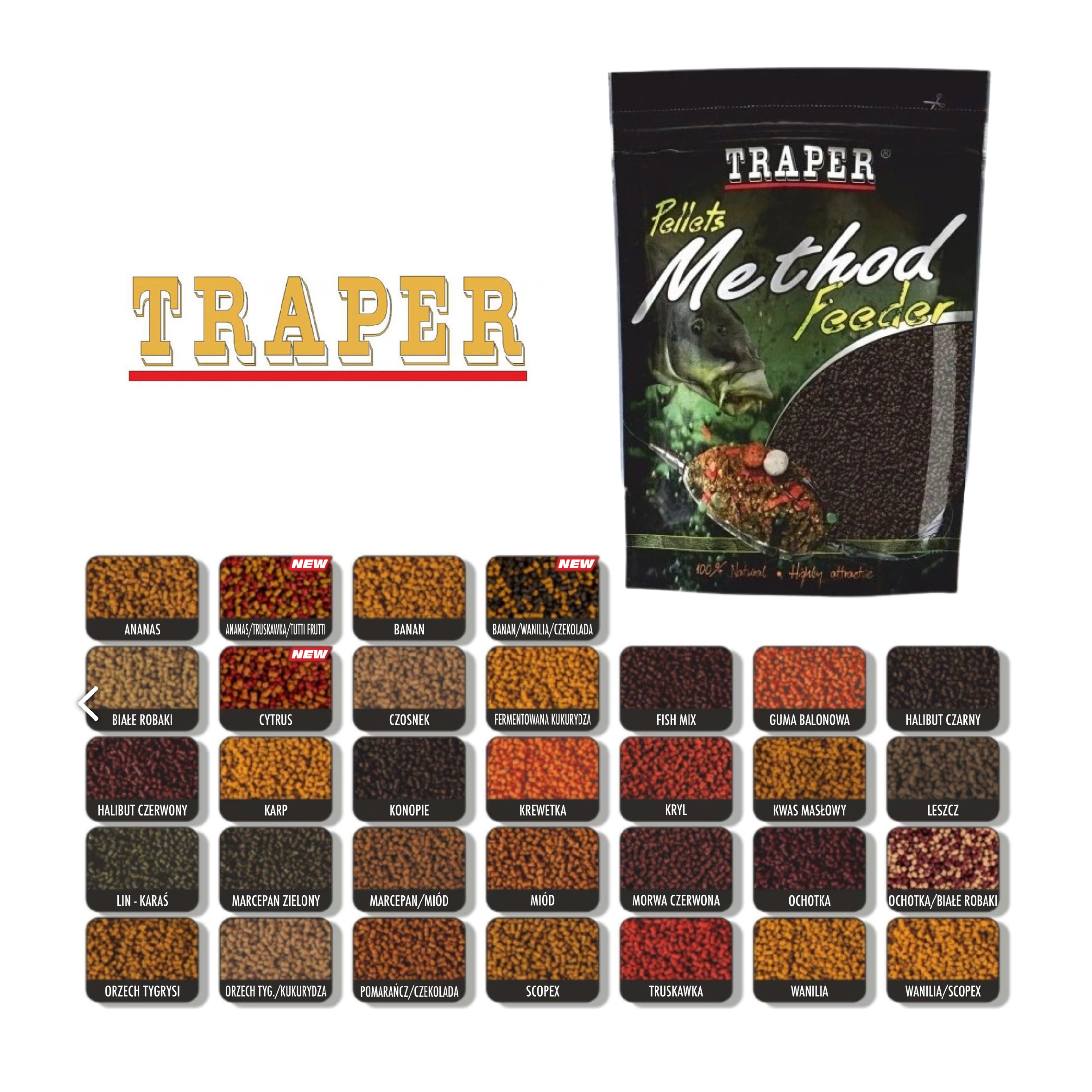 Пеллеты Traper Method Feeder