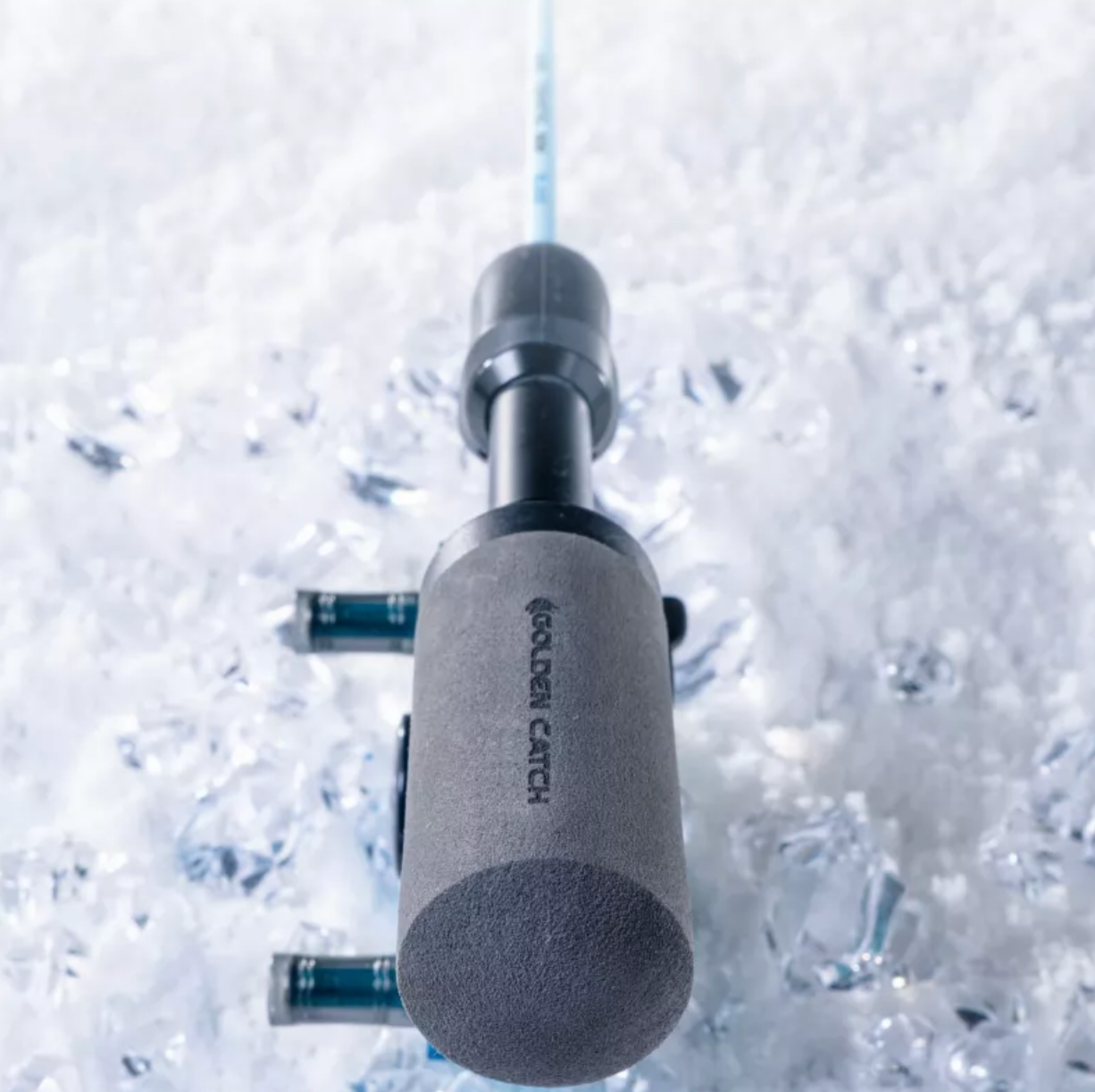 Makšķere ziemas Golden Catch N-Ice Crystal Carbon