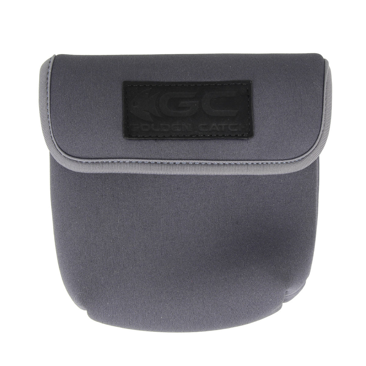 Neoprene reel cover Golden Catch grey