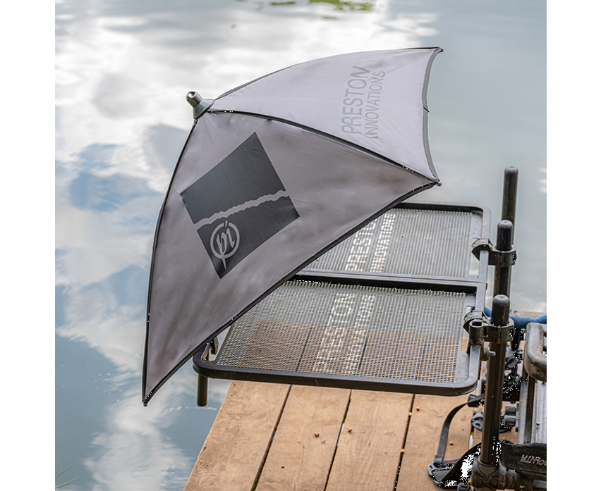 Preston Innovations Offbox Grey Bait Brolly