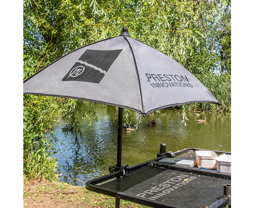 Preston Innovations Offbox Grey Bait Brolly