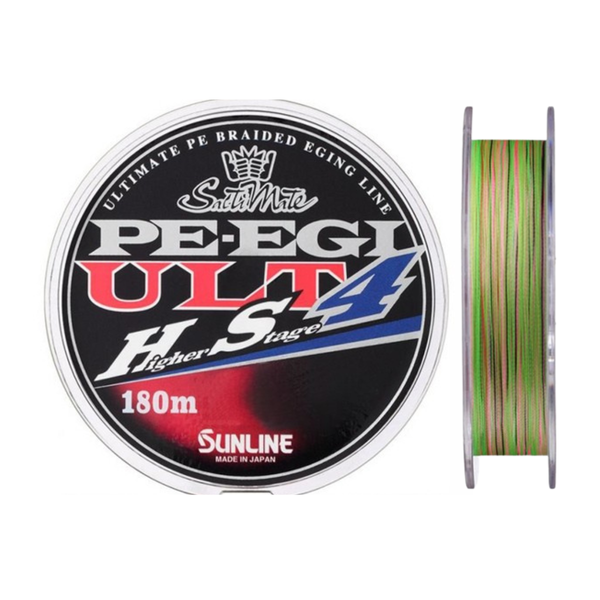 Sunline SM PE EGI ULT HS4 Braided Line Multicolor