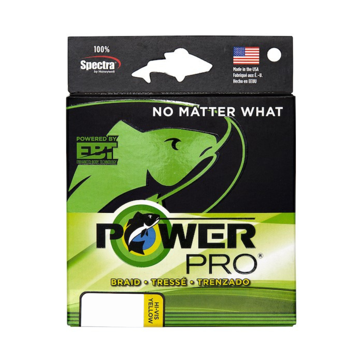 Aukla Shimano Power Pro spilgti dzeltena