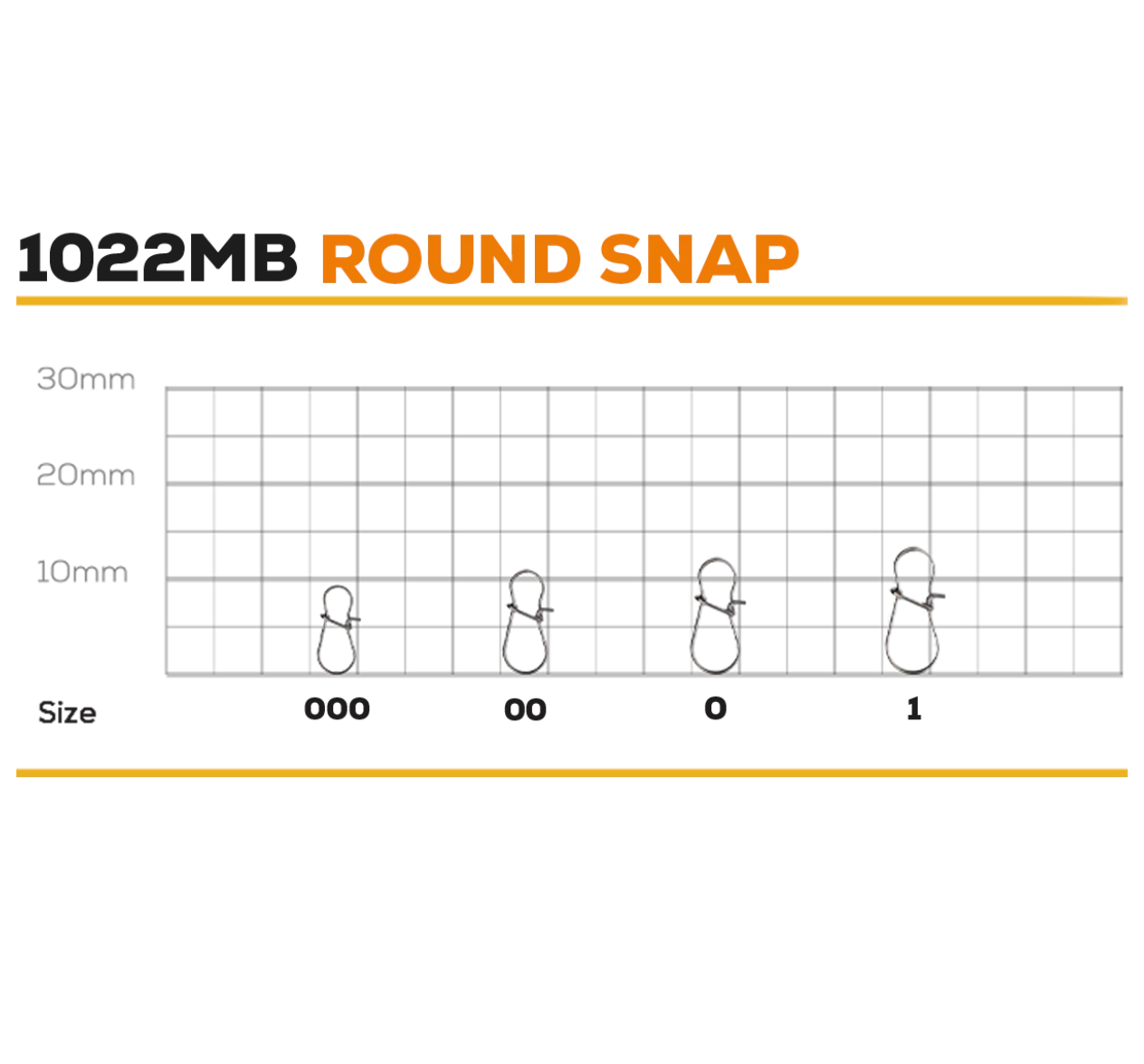 Round snap Golden Catch 1022MB