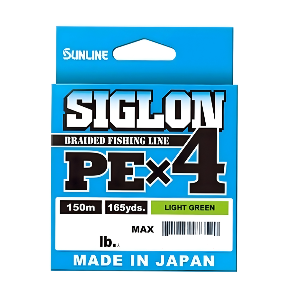 Aukla Sunline Siglon PE X4 gaiši zaļa