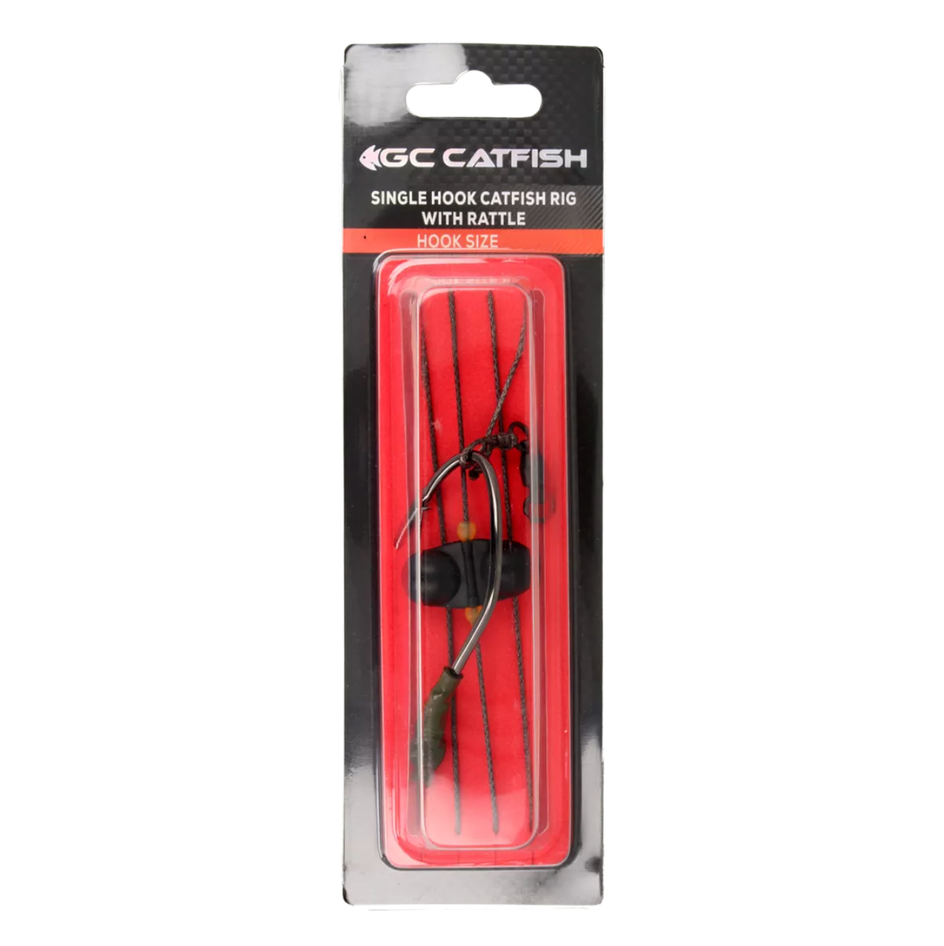 Catfish rig Golden Catch Single Hook With Rattle