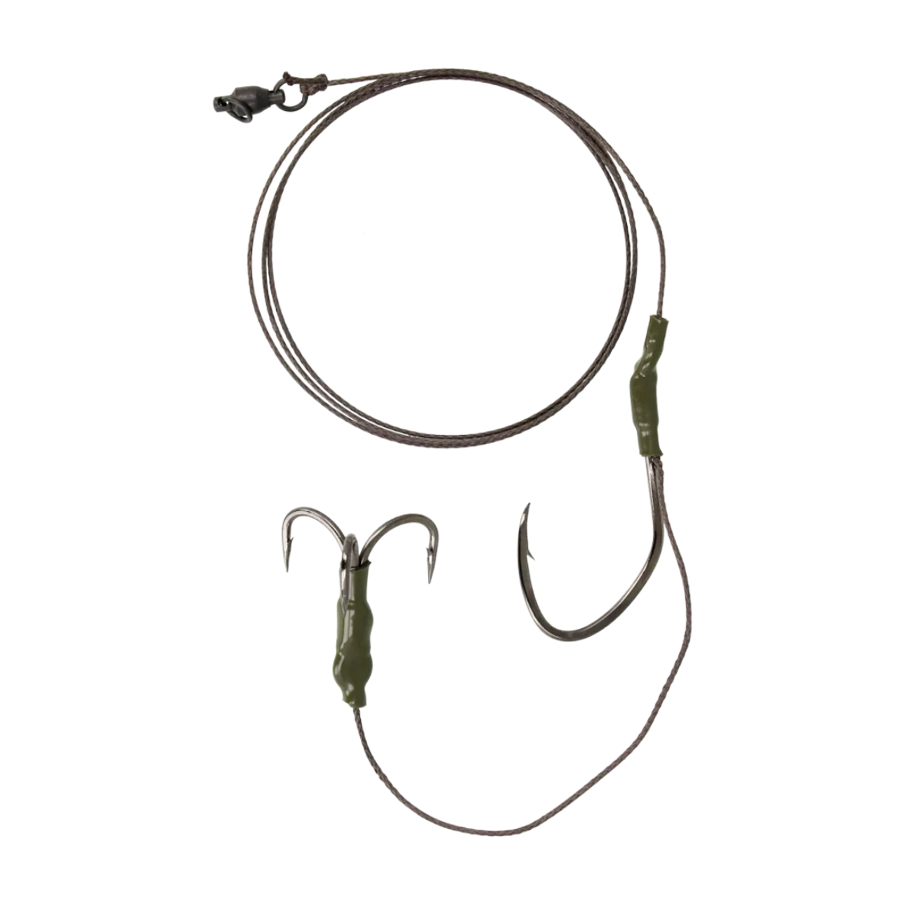 Catfish rig Golden Catch Single and Treble Hooks