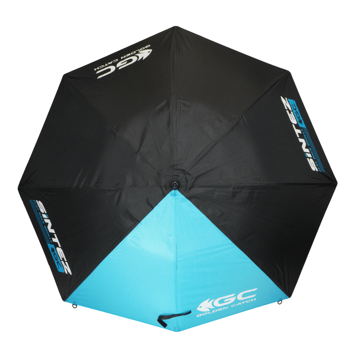 Umbrella Golden Catch Sintez Flat Back Brolly 250