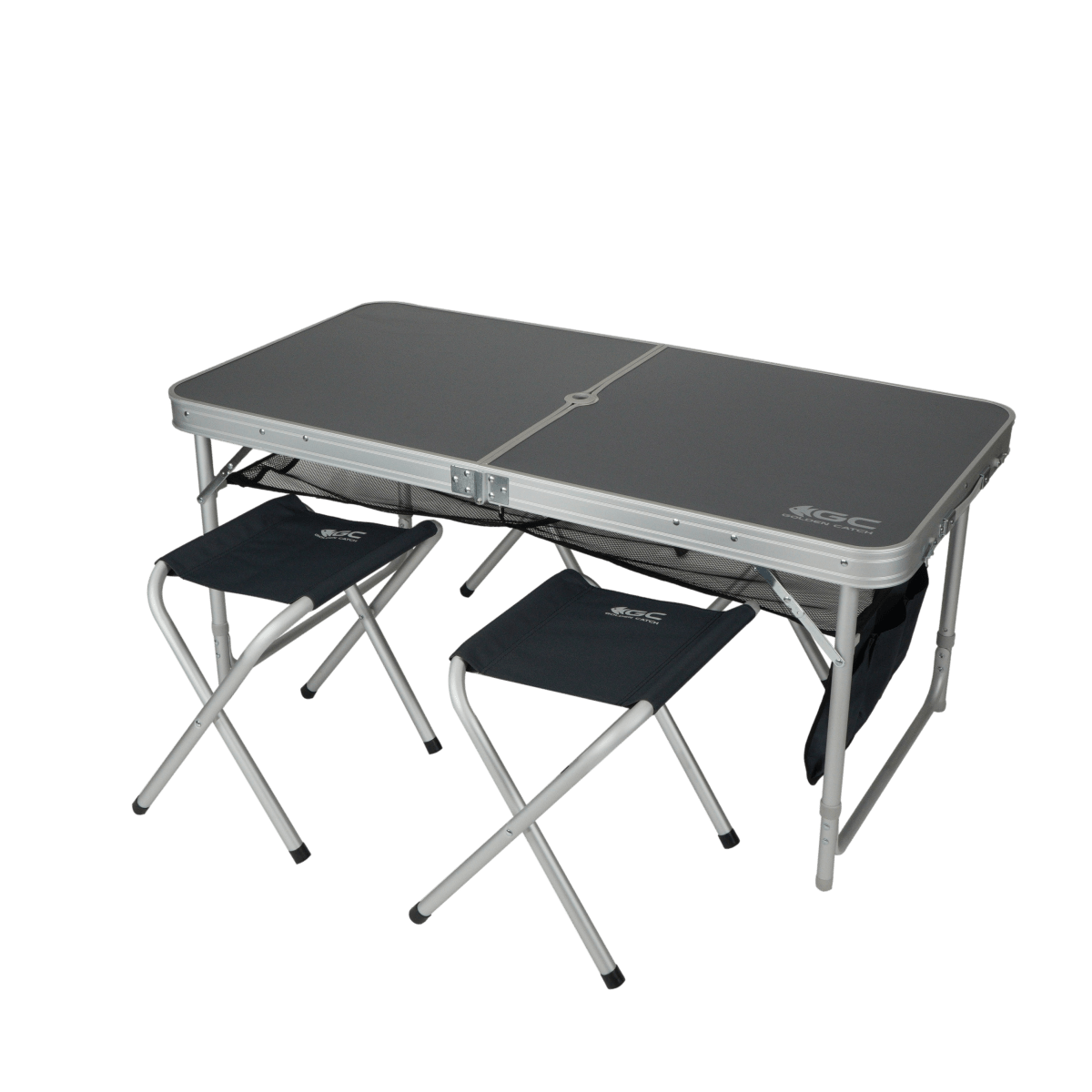 Camping table with 4 chairs Golden Catch Folding