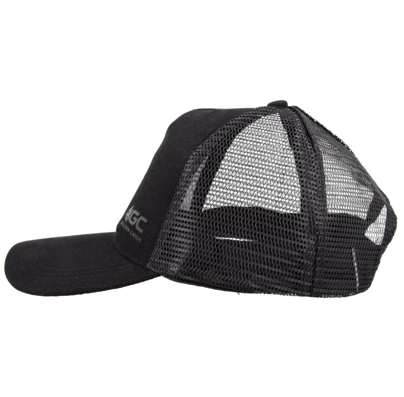 Cepure Golden Catch Trucker Minimal With Mesh melna