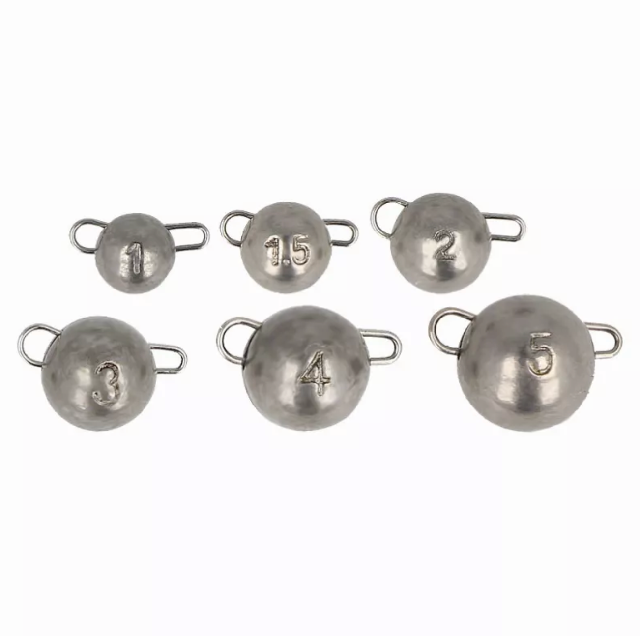 Set of sinkers Golden Catch Tungsten dismountable NA 1-5g