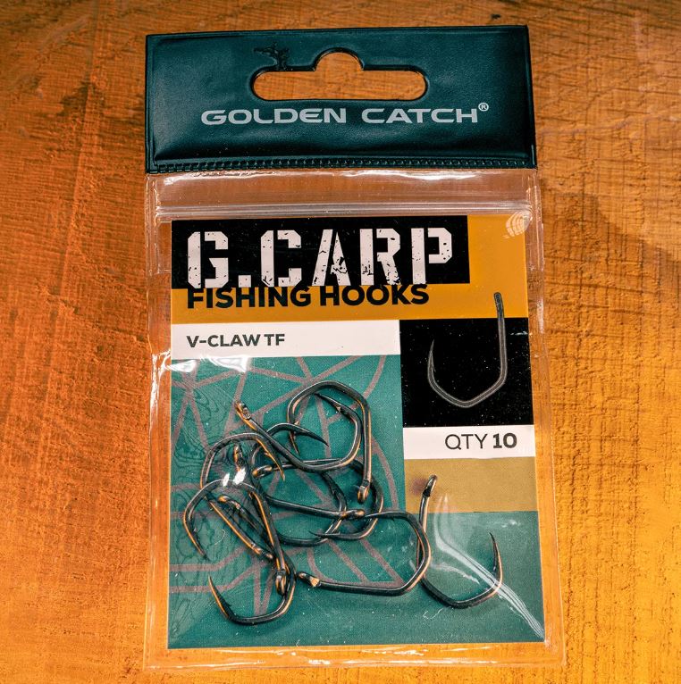 Hooks Golden Catch G.Carp V-Claw TF