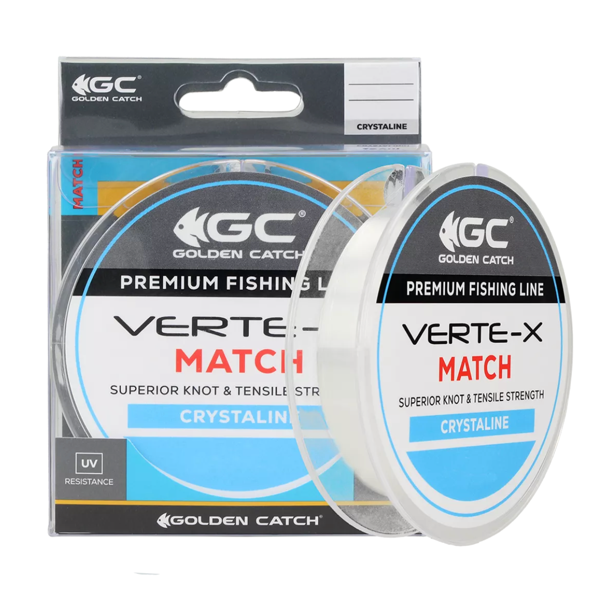Aukla Golden Catch Verte-X Match caurspīdīga