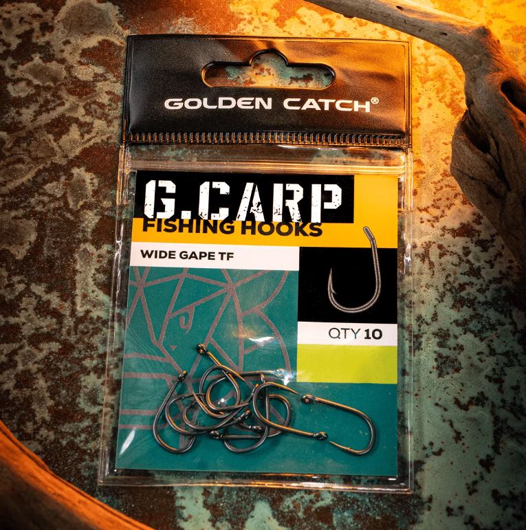 Āķi Golden Catch G.Carp Wide Gape TF