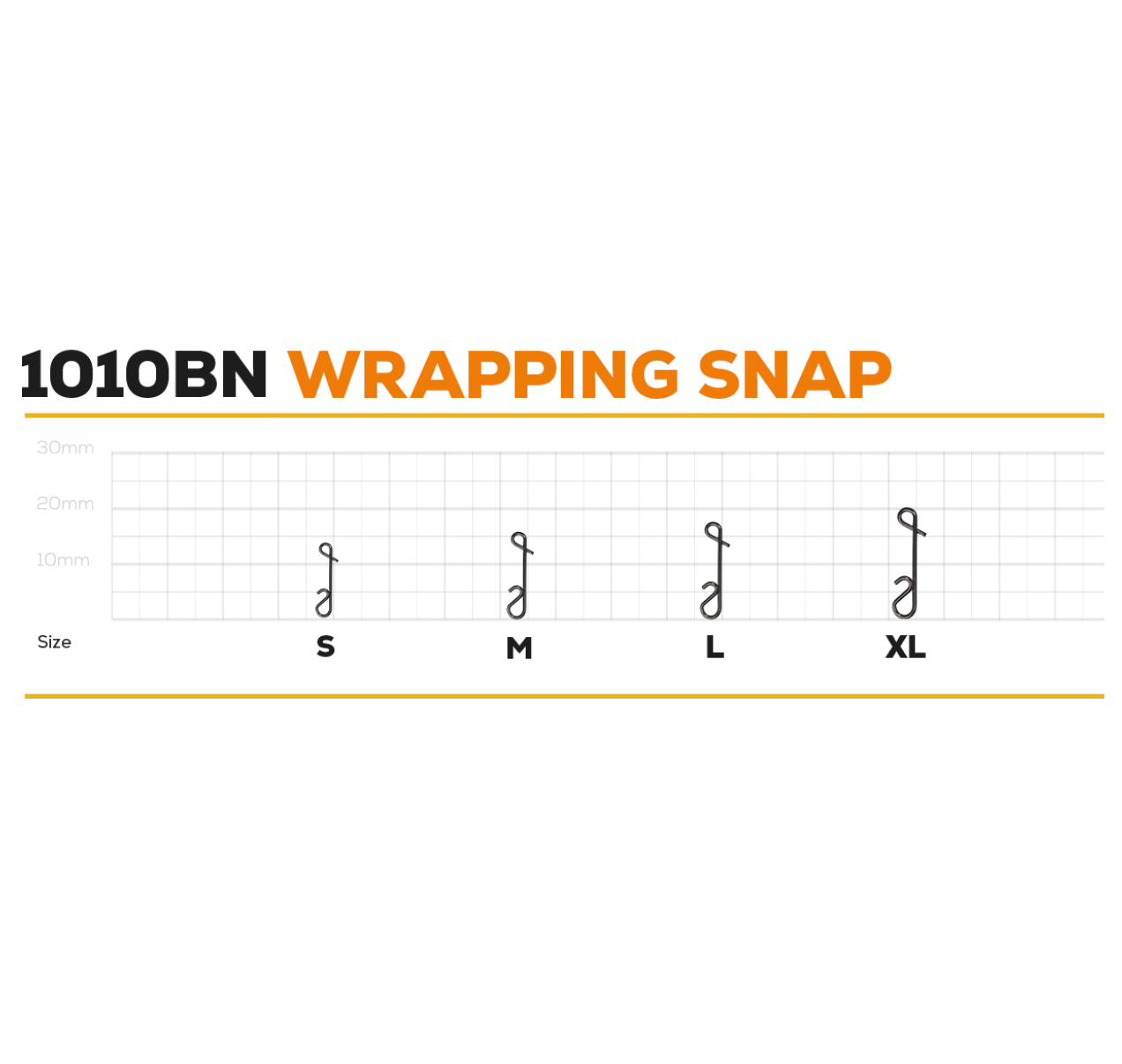 Wrapping snap Golden Catch 1010BN